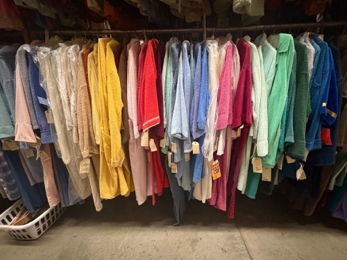 Collection of Bathrobes, various sizes and styles