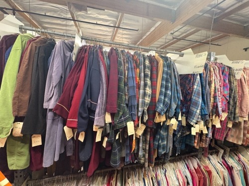 Collection of Robes, Flannels, Assorted Styles & Sizes, Corduroy, Wool