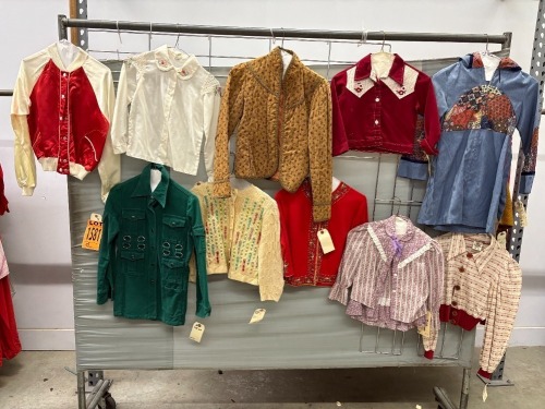 Collection of (10) wopmens jackets, various sizes and styles