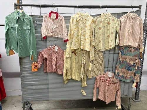 Collection of (11) 1970s era shirts, various styles and sizes
