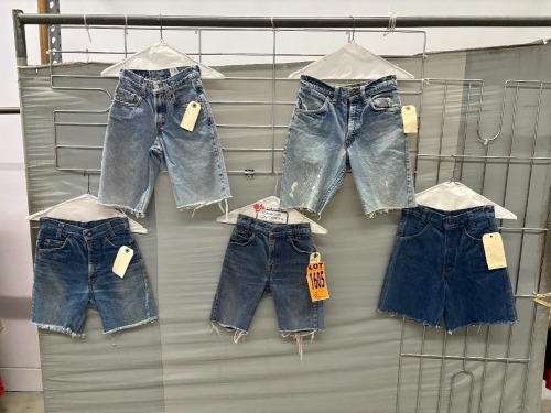 Collection of (5) jeans shorts