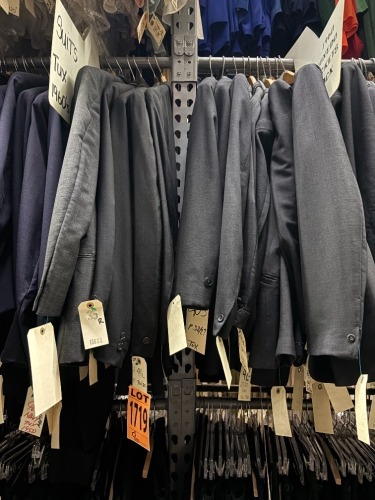 Collection of approx (15) tuxedo suits