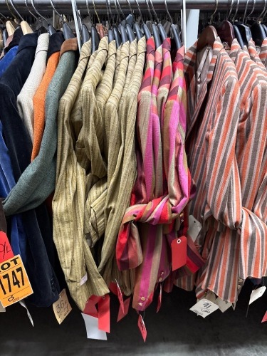 Collection of approx (13) 1970s era jackets