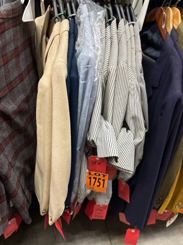 Collection of 1960s era jackets, doubles