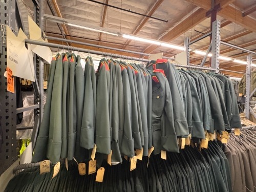 Collection of Foreign Military German Uniforms