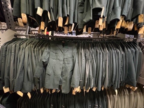 Collection of Jackets West German Police & Army Green Wool US Sector 1960s-1970s