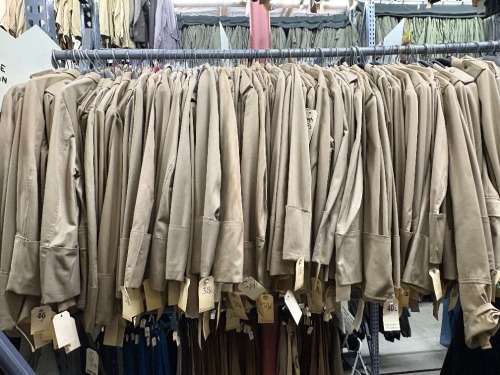 Collection of German-made Khaki Blouses