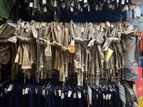 Collection of Japanese Military Windjackets and Pants