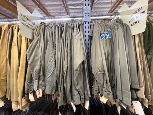 Collection of North Vietnam Jackets & Pants, North Korea Military