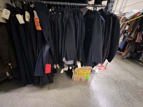 Collection of Navy Blue WWII Military Jackets