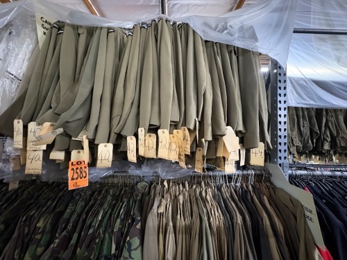 Collection of Canadian AirForce Summer Service Khaki Dresses 1970s