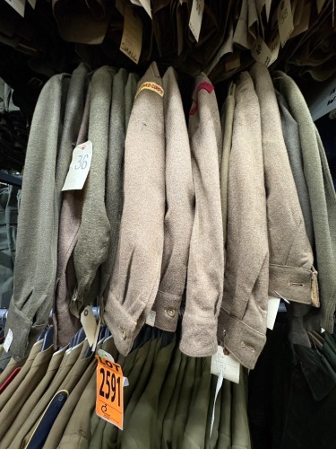 Collection of WWII Jackets, Beige