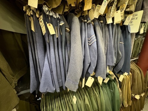 Collection of Foreign Military British Air Force WWII, Grey/Blue