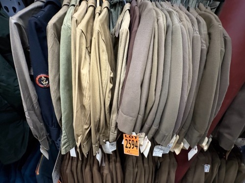 Collection of Army Jackets, Beige
