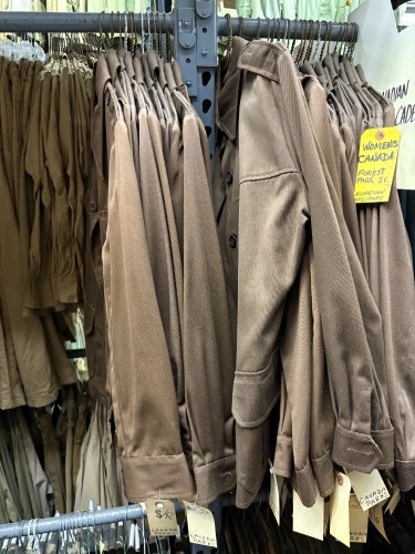 Collection of Military Clothing