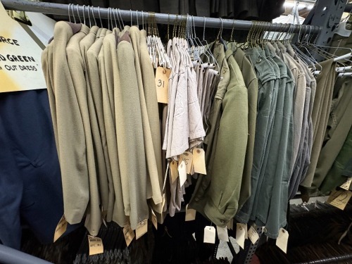 Collection of Military Clothing
