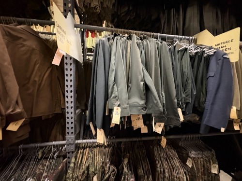 Collection of Military Clothing