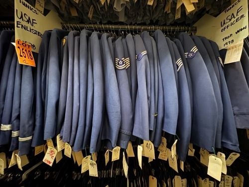 Collection of Military Clothing