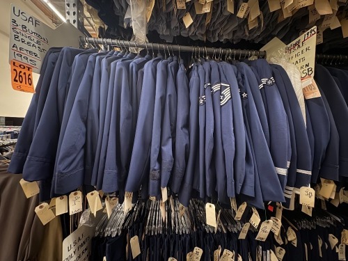 Collection of Military Clothing