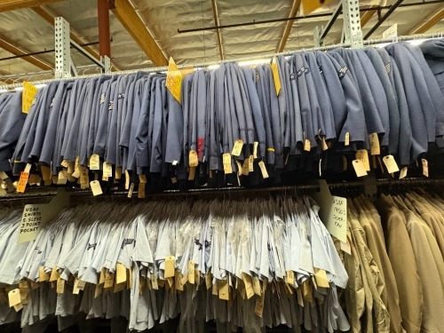 Collection of Military Clothing