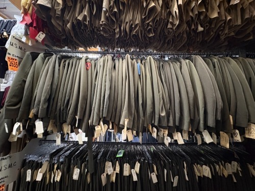Collection of Military Clothing
