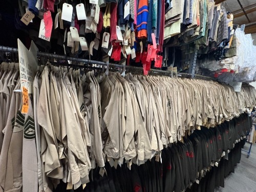 Collection of Military Clothing