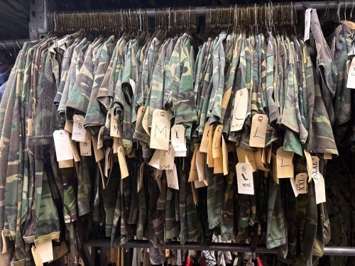 Collection of Military Clothing