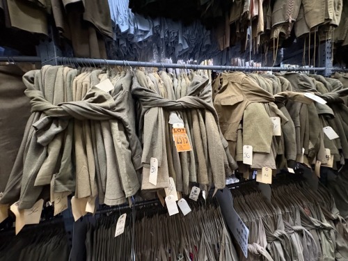 Collection of Military Clothing