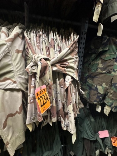 Collection of approx. (24) USMC Chocolate Chip Shirts, Poplin