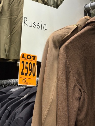 Collection of Russian & Communist China Jackets