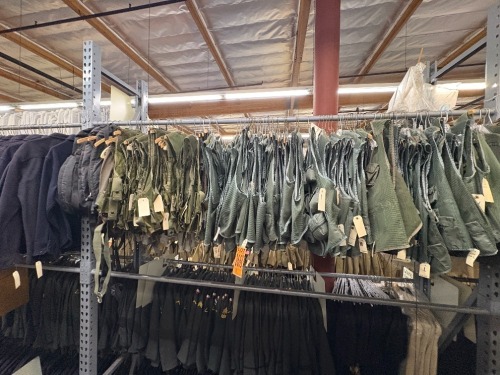 Collection of approx 55 pcs of Combat Vests / Jackets, US Military