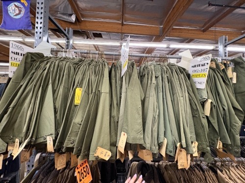 Collection of Military Clothing