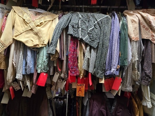 Collection of 1830's era blouses