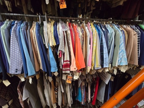 Collection of 1970s era shirt jackets