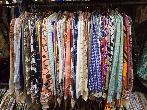 Collection of 1970s era shirts