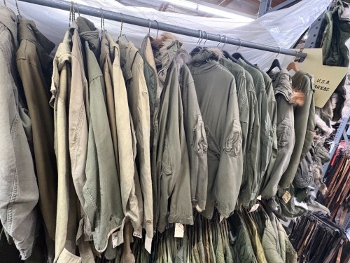 Collection of USA Military Parkas