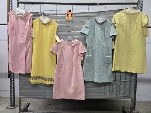 Collection of (5) 1960's era dresses