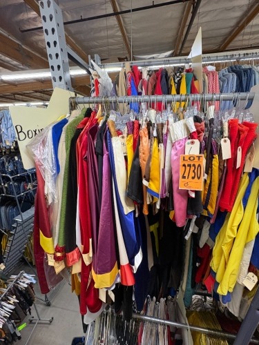 Collection of boxing costumes