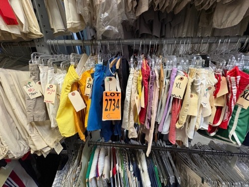 Collection of basketball shorts and shirts - large collection, see photos for complete lot info