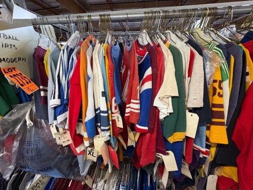 Collection of football shirts & soccer