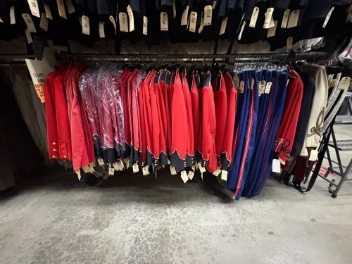 Collection of USMC Band Uniforms, approx 60 pcs