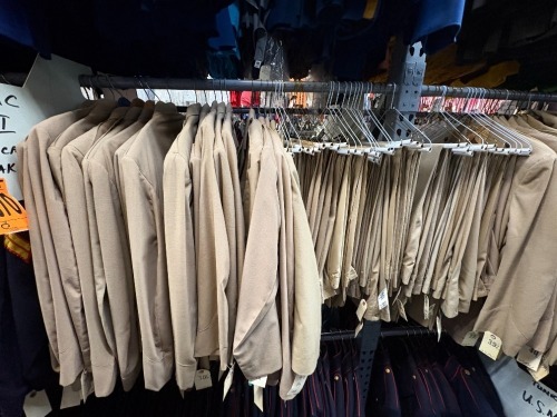 Collection of USMC WWII Tropical Khaki, approx 125+ pcs