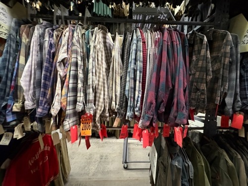 Collection of Flannel, Plaid Shirts