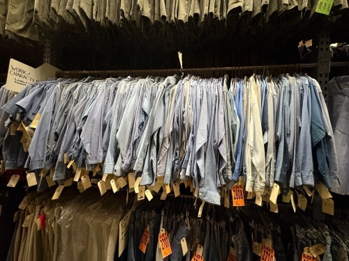 Collection of Work / Character Shirts, Long & Short, Denim