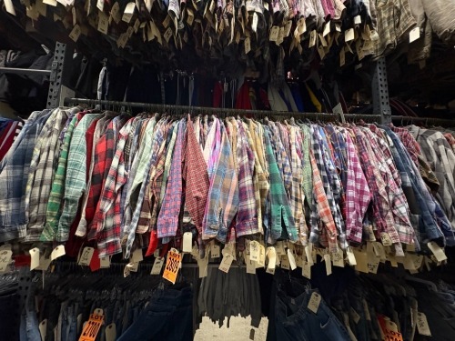 Collection of Flannel, Plaid Shirts