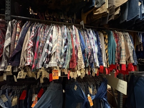 Collection of Flannel, Plaid Shirts