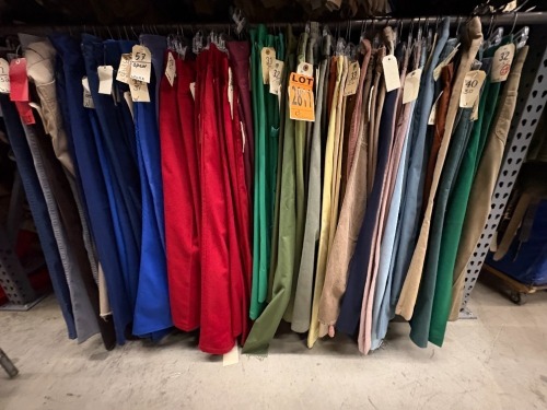 Collection of Pants, Solid Colors