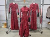 Collection of (3) 1850's period dressing gowns