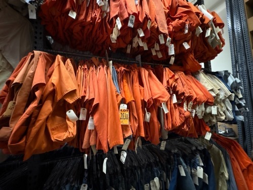 Collection of Prison top / pants sets