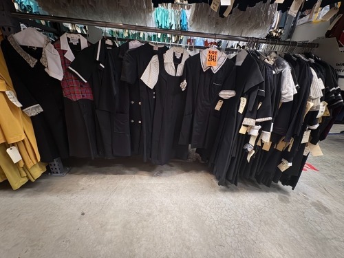 Collection of uniforms, formal work attire